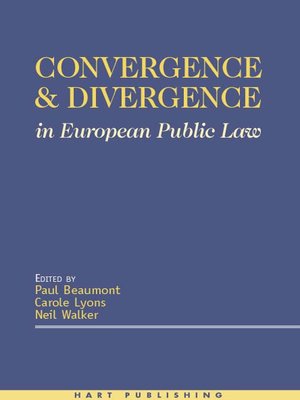 cover image of Convergence and Divergence in European Public Law